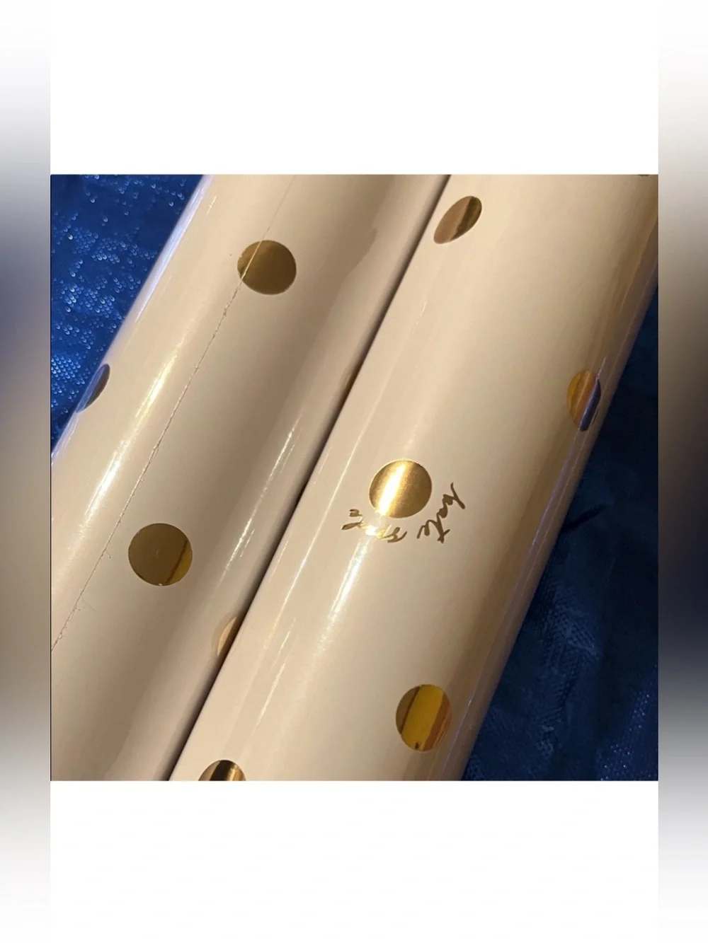 Kate Spade New York Gold Foil Polka Dot Gift Wrap for Any Occasion 1 Roll -NWT
